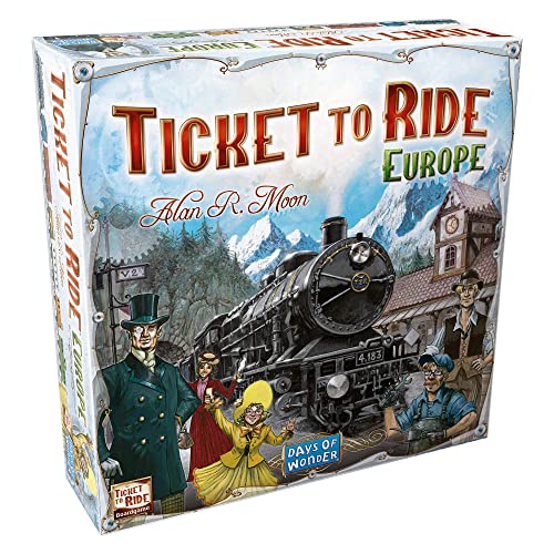 Ticket to Ride Europe (Top Rated)