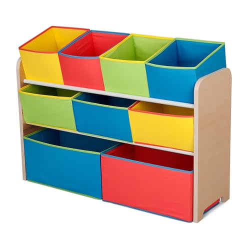 Delta Multi-Color Deluxe Toy Organizer (9-Bin)