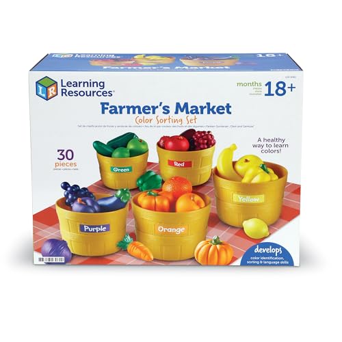 Learning Resources Farmer's Market Color Sorting Set