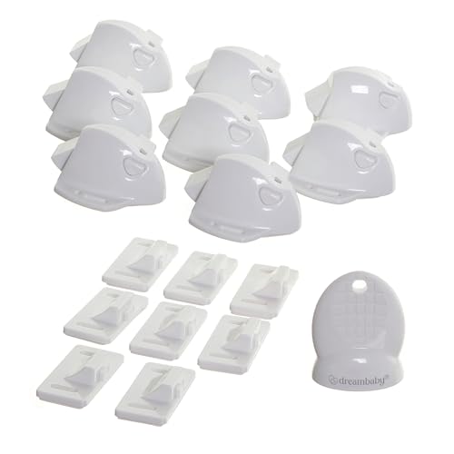 Dreambaby Adhesive Mag locks (8-Pack)
