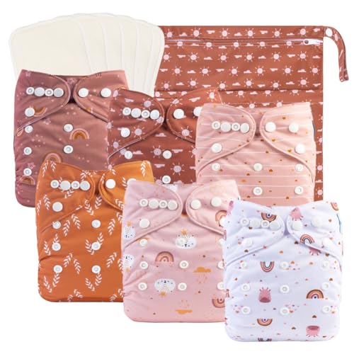 babygoal 6 Pack with Bamboo Inserts
