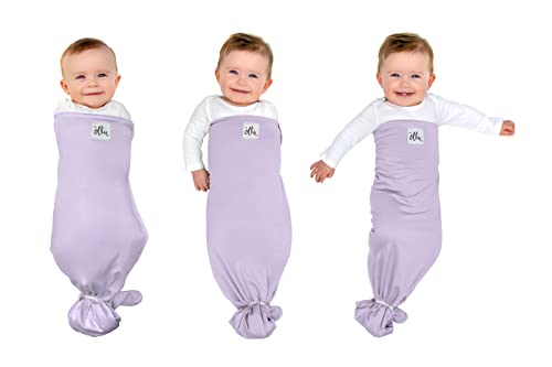 The Ollie Swaddle  Adjustable Baby Swaddle for Newborns | Pediatrician-Approved for Safe Sleep | Easy Closure | Arms-Out | Lightweight, Machine-Washable | Easy Diaper Access