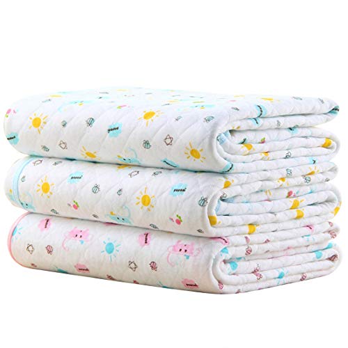 MBJERRY Waterproof Changing Pads Portable - Breathable Leak Proof Mattress Pad Protector