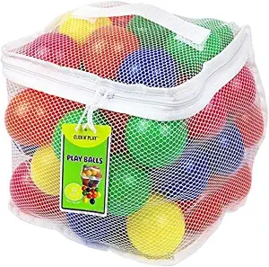 Click N' Play Pastel Colors Ball Pit Balls for Kids