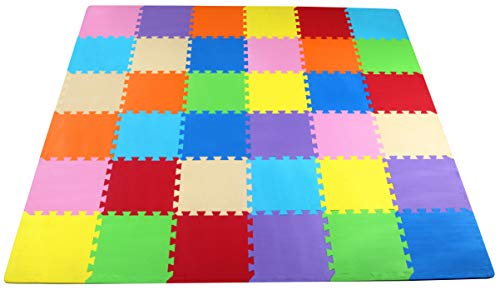 BalanceFrom 36-Pack 12x12 Tiles