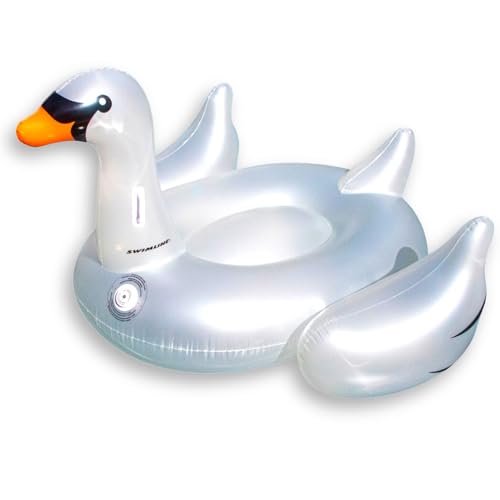 SWIMLINE ORIGINAL LED Inflatable Swan Lounge