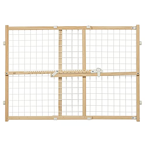 MidWest Wood Mesh Pet Safety Gate