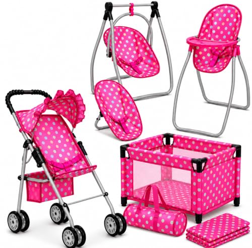 fash n kolor Doll Play Set 3 in 1
