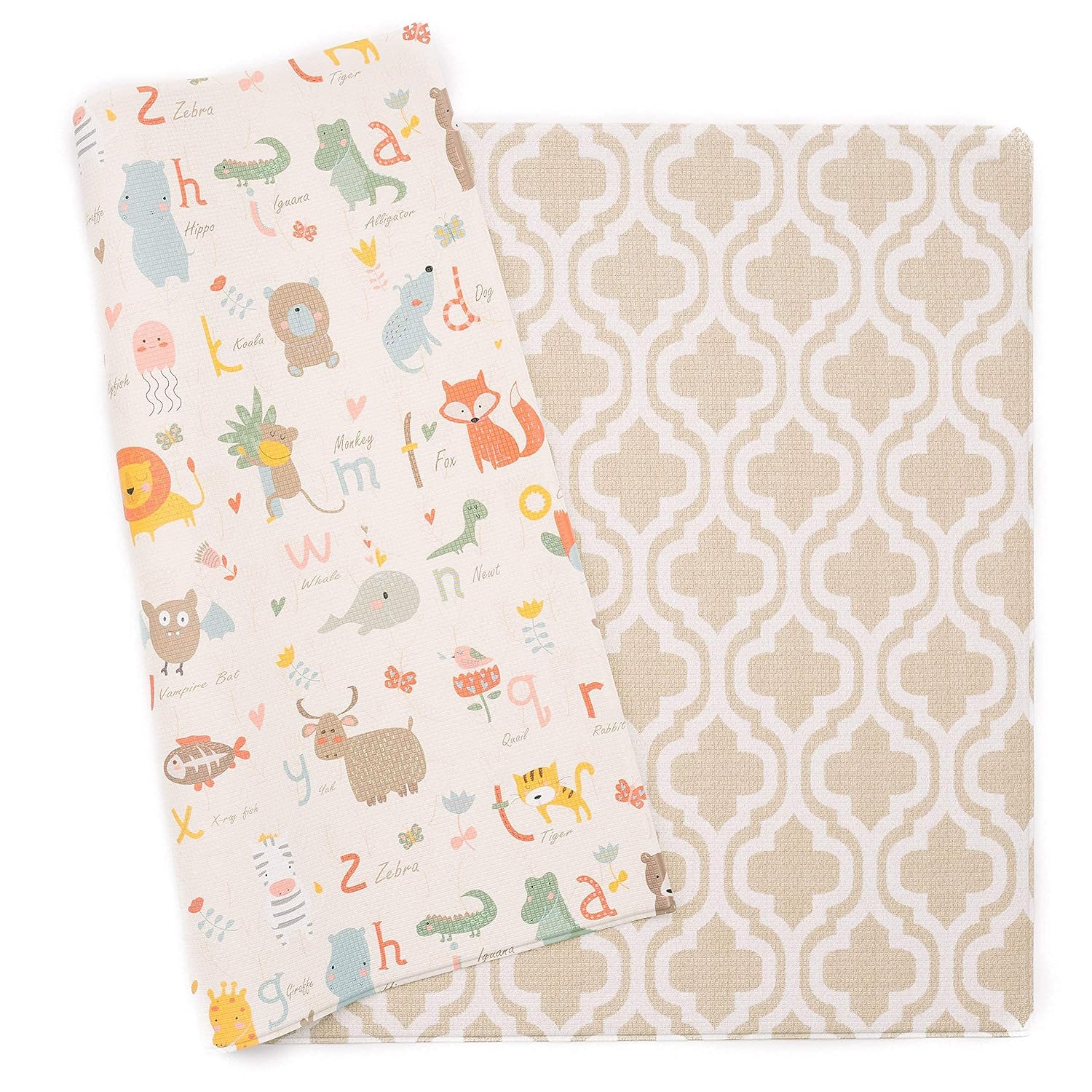 Baby Care Play Mat (Large, Moroccan - Beige)