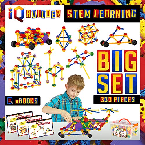 | STEM Learning Toys | Creative Construction Engineering | Fun Educational Building Blocks Toy Set for Boys and Girls Ages 5 6 7 8 9 10 Year Old + | Best Toy Gift for Kids | Activity Game