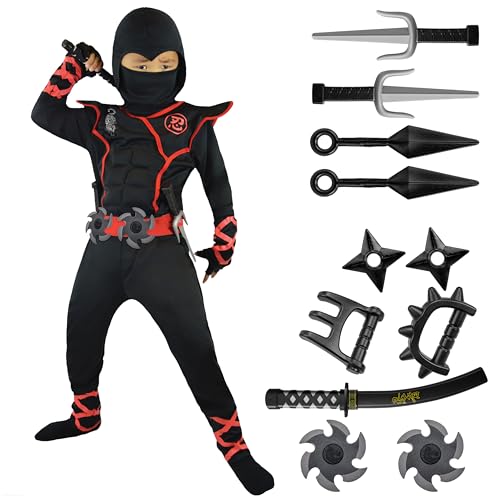 Spooktacular Creations Ninja Costume (Black)