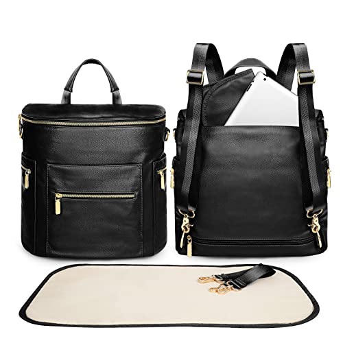 miss fong Diaper Bag Backpack (Black)