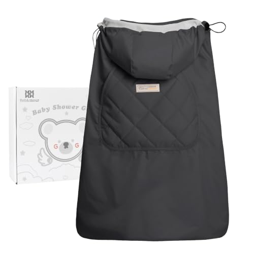Bebamour Carrier Winter Cover (Dark Grey)