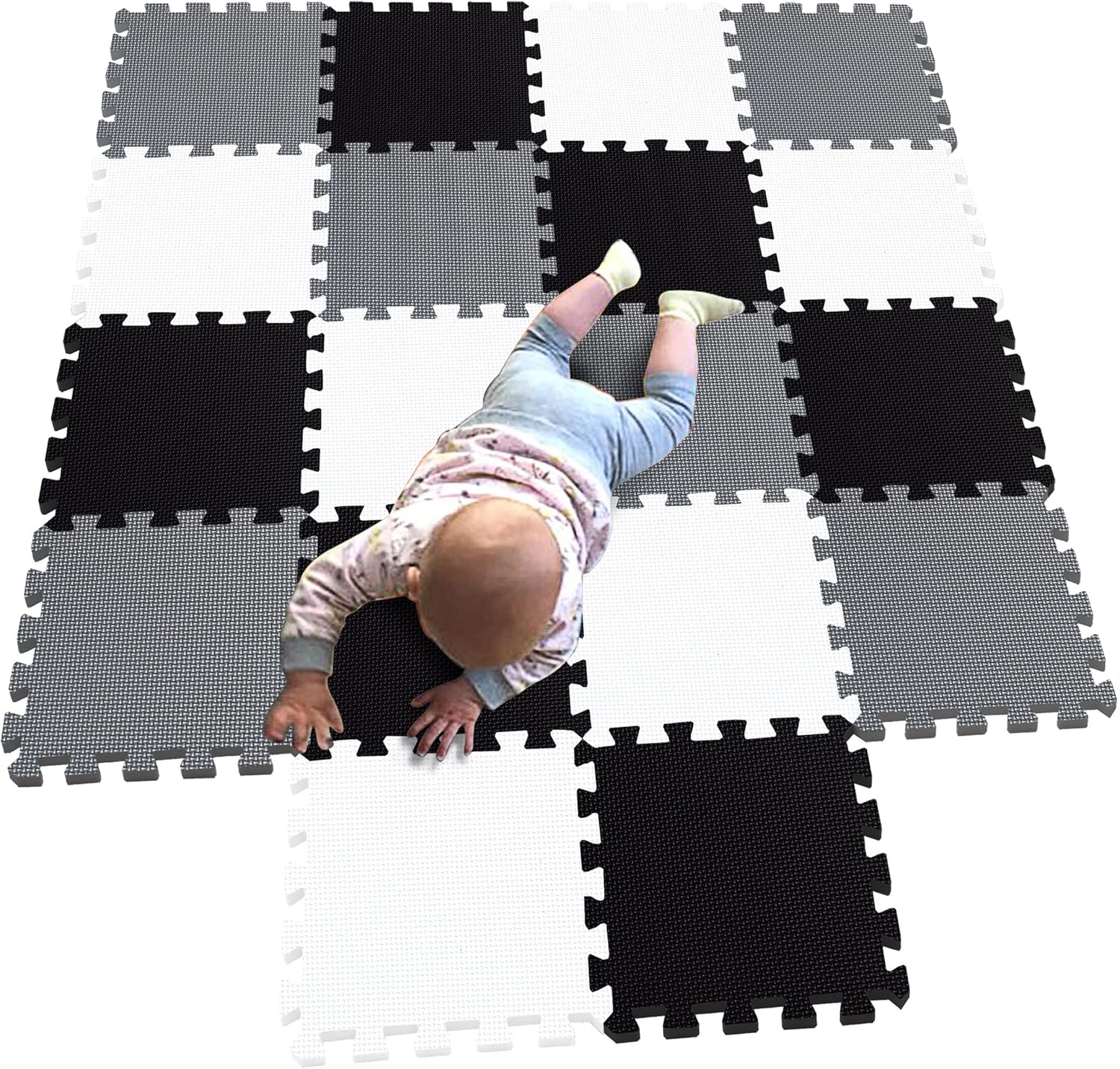 MQIAOHAM 18-piece Puzzle Mat (G301018-101104112)
