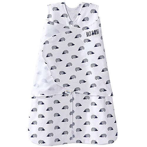 HALO 100% Cotton Sleepsack Swaddle (Navy Hedgehog)