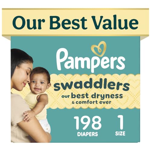 Pampers Swaddlers Size 1 (198)