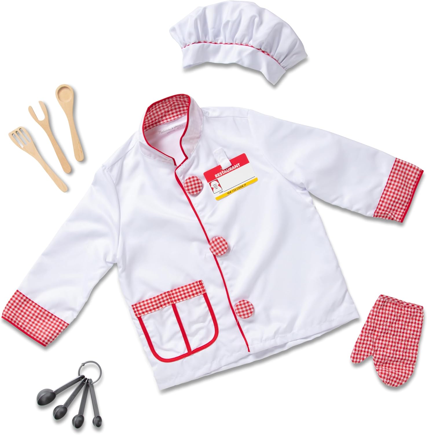 Melissa & Doug Chef Role Play Costume Set