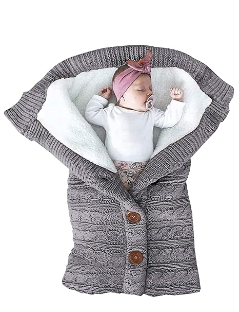 XMWEALTHY Unisex Infant Swaddle Blanket