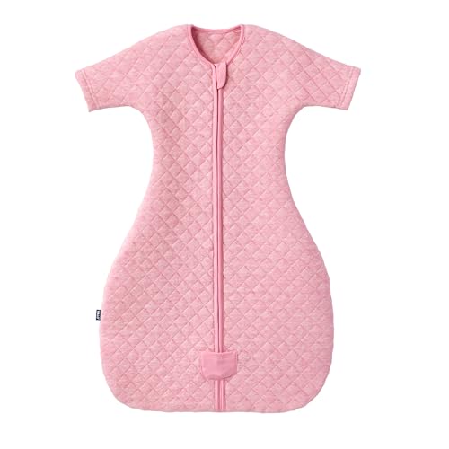 HALO Easy Transition Sleepsack Wearable Blanket, TOG 1.5, Heather Pink, Medium