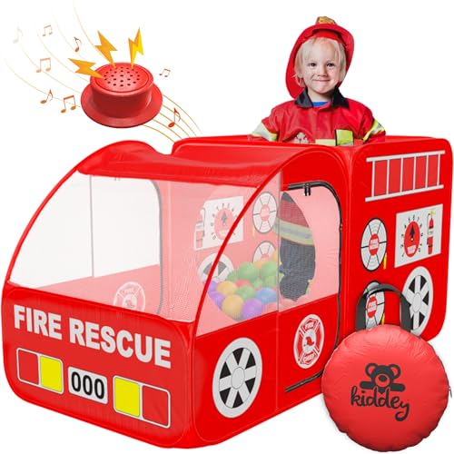 Kiddey Fire Truck Play Tent