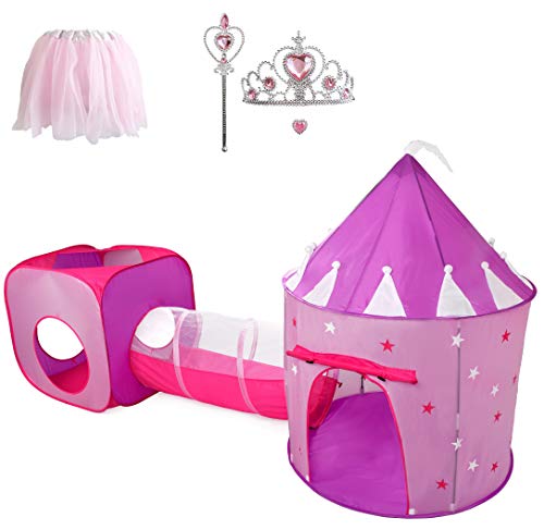 Hide-N-Side Princess Play Tent Set