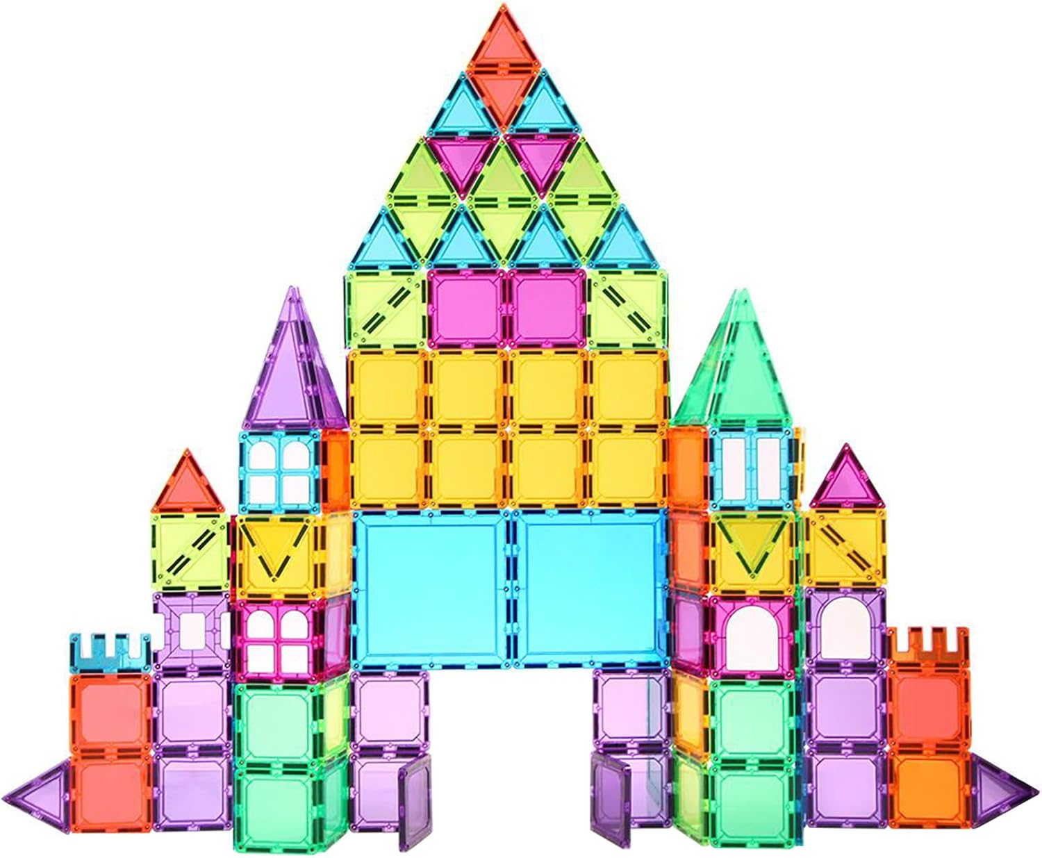 Bmag Magnetic Tiles 120 PCS