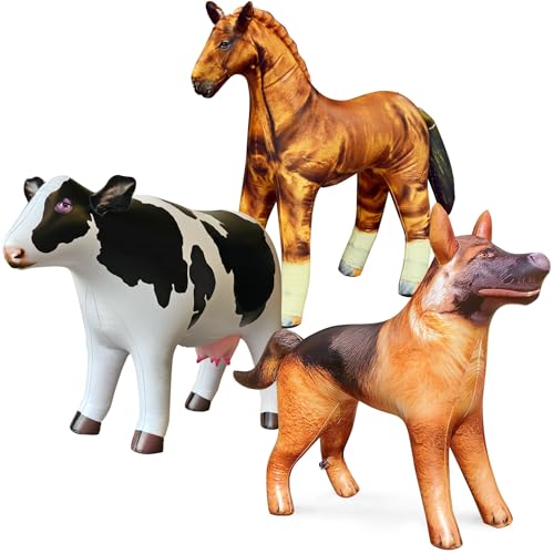 Jet Creations 3-PK Inflatable Animals