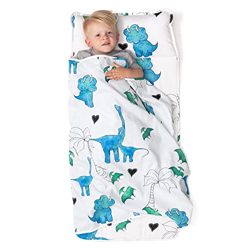 JumpOff Jo Nap Mat - Blue Dino