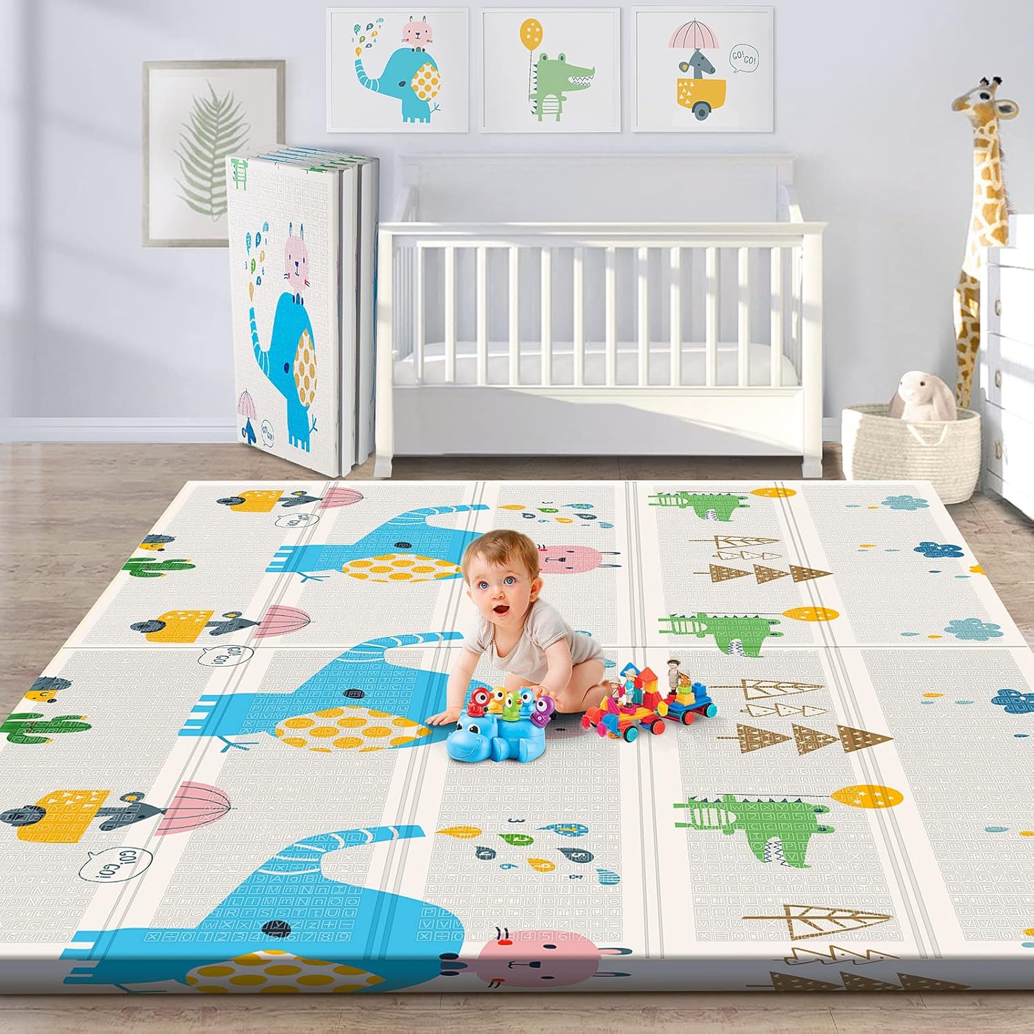 Gimars XL 0.6in Reversible Play Mat
