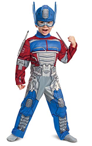 Toddlers Muscle Transformer Costumes for Boys, Padded Character Jumpsuit