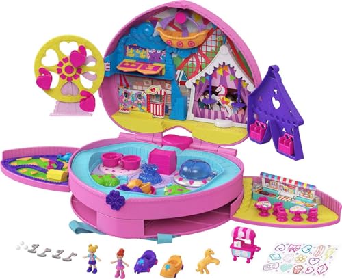 Polly Pocket 2-in-1 Travel Toy Playset