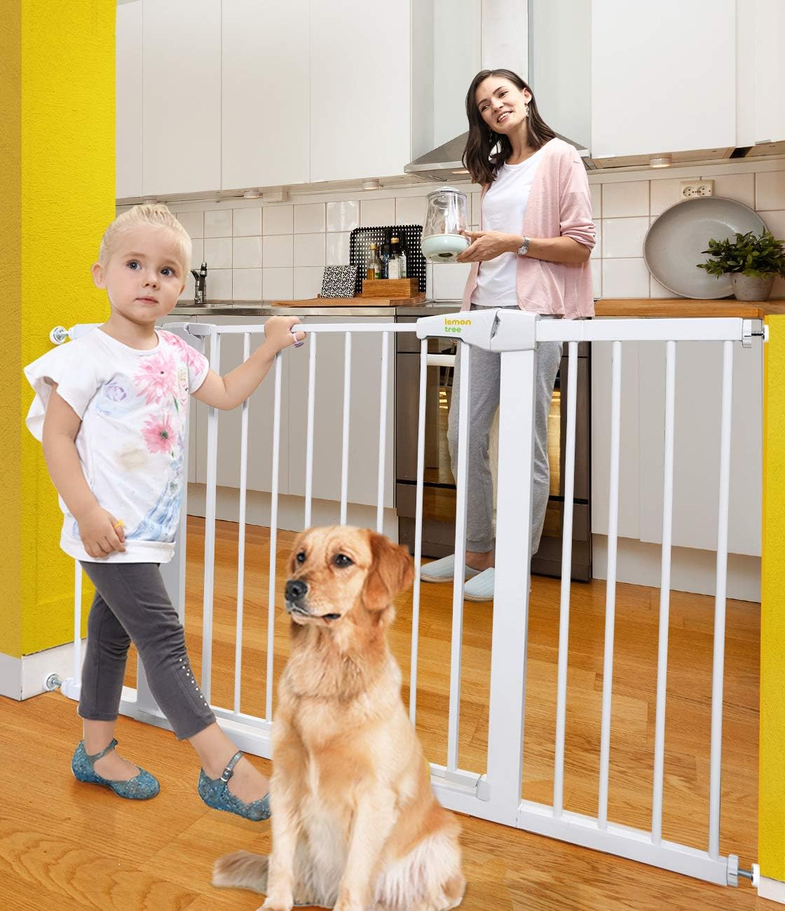 Lemon tree Adjustable Walk-Through Gate (30–51.5")