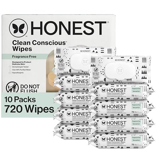 The Honest Company Clean Conscious Multi-Use Wipes (720)
