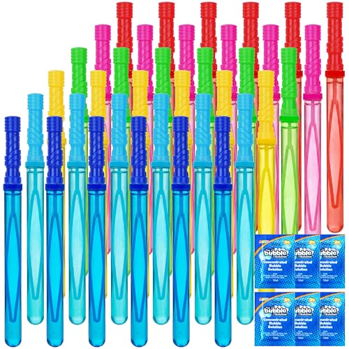 JOYIN 36 Pack 14.6 Big Bubble Wands