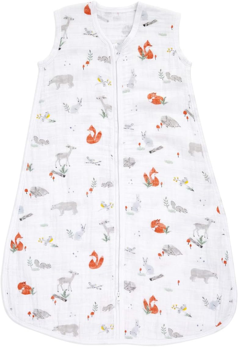 aden + anais Baby Sleeping Bag, Wearable Swaddle Blanket for Girls & Boys, Newborn Sleep Sack, Breathable & Lightweight