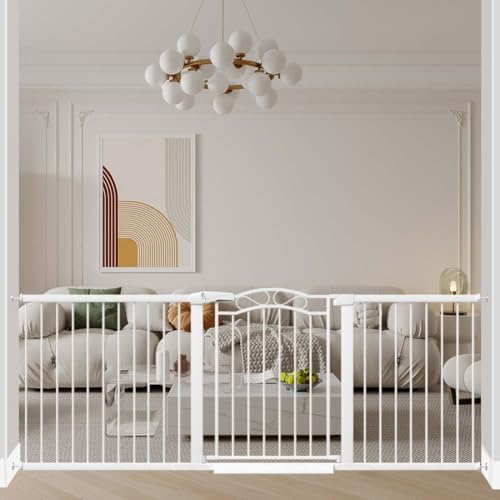 Fairy Baby 81.9"-84.6" Extra Wide Press Mounted Baby Gate