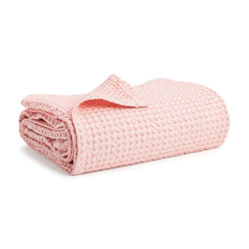 Simka Rose Waffle Baby Blanket