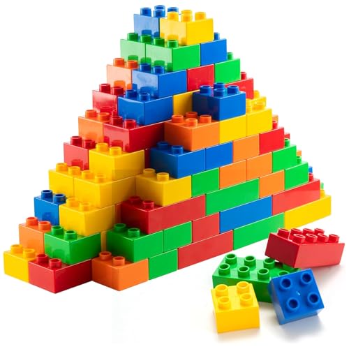PREXTEX 100-Piece Building Blocks