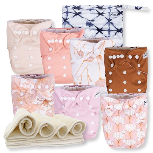 Nora's Nursery Cloth Diapers 7 Pack