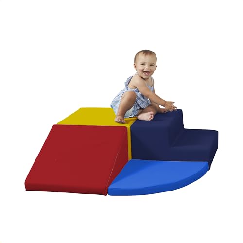 SoftScape Toddler Playtime Corner Climber (Blue/Red)