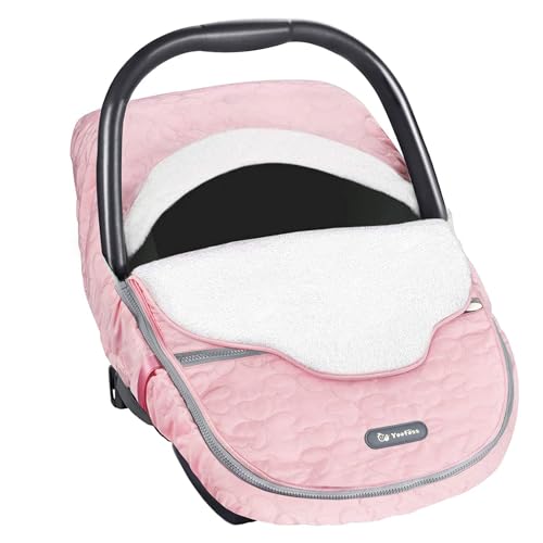 Yoofoss Baby Car Seat Cover (Pink)