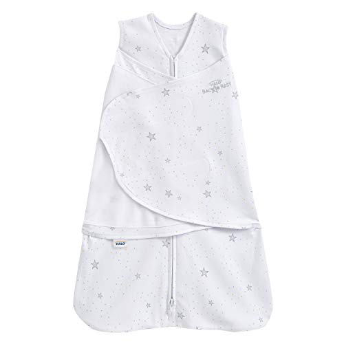 HALO 100% Cotton Sleepsack Swaddle (Stardust)