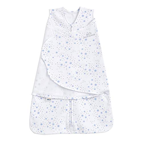 HALO Sleepsack Swaddle, Midnight Moons (Small)