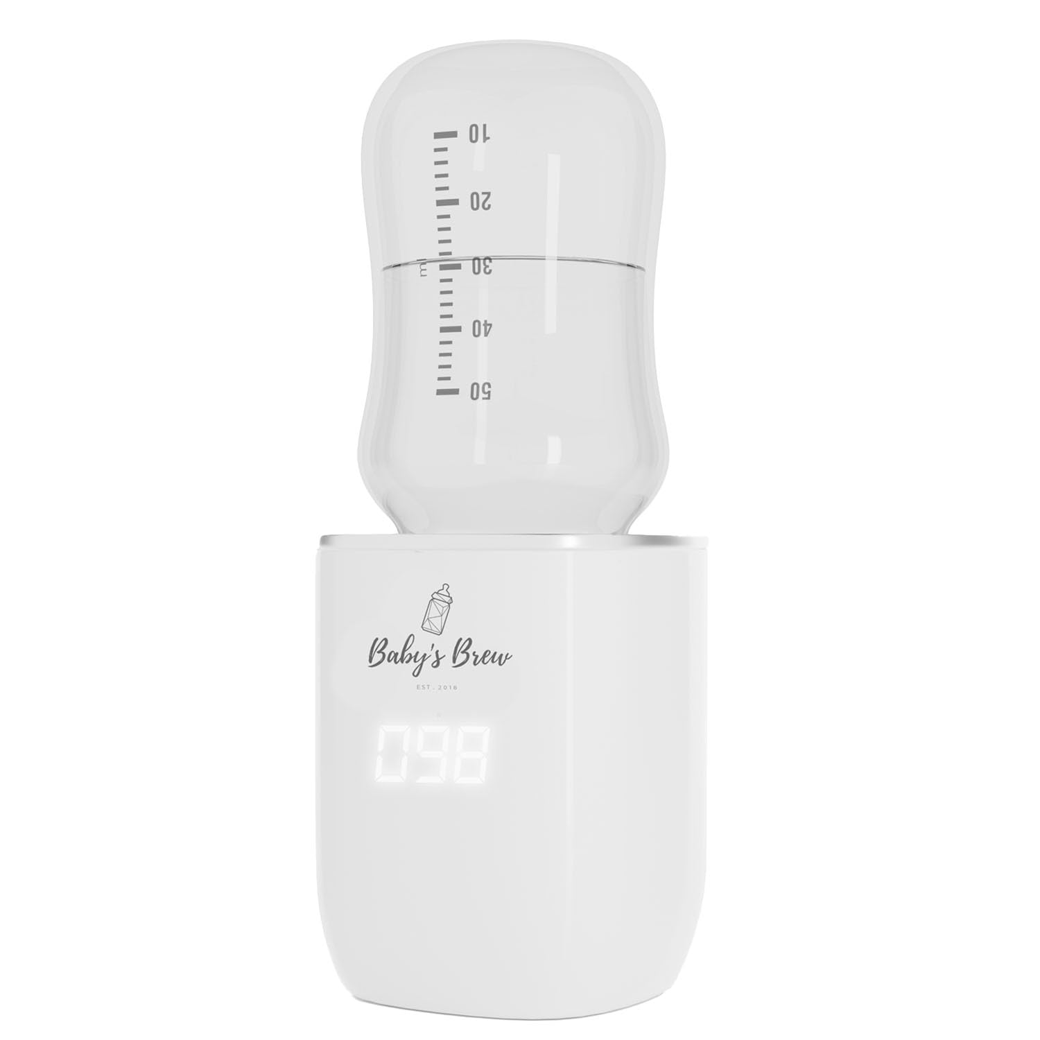 Babys Brew Superfast Baby Bottle Warmer  Portable, Travel-Friendly & Outdoor Warmer for On-The-Go Use  Warms Breast Milk, Formula & Water  BPA-Free | Only Warmer | Bottle Adapter Not Included