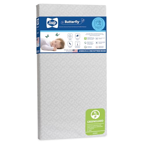 Sealy Baby Butterfly Crib Mattress