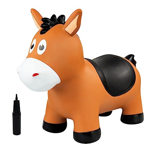EVERICH TOY Inflatable Bouncy Horse