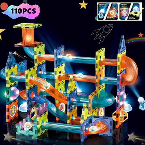 BINZKBB Light Magnetic Tiles (110 pcs)