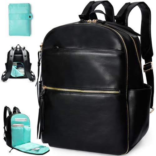 MOMINSIDE Leather Diaper Bag