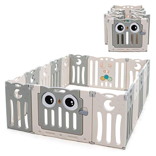 Costzon 16-panel fence