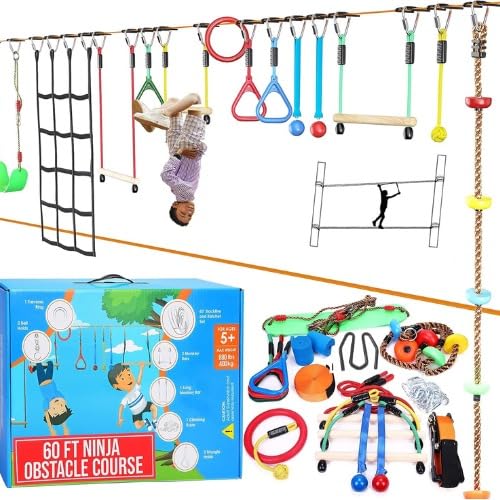 Hyponix Ninja Obstacle Course for Kids